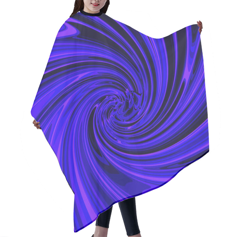 Personality  Abstract Vortex Hair Cutting Cape