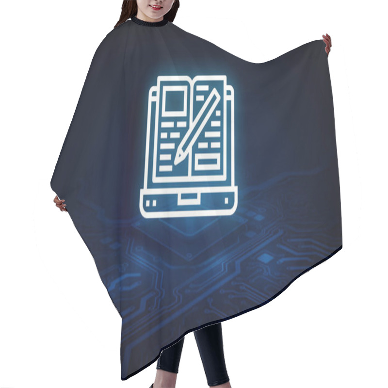 Personality  Enhancing E-Learning Security With Advanced Biometric Technologies Hair Cutting Cape