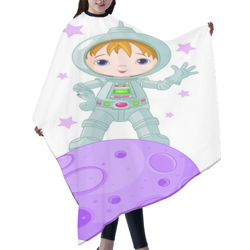 Personality  Astronaut Boy Hair Cutting Cape