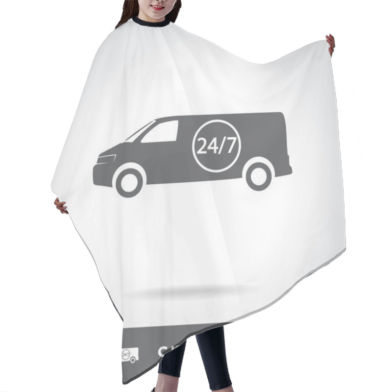 Personality  CARGO ICON. Delivery Service Hair Cutting Cape