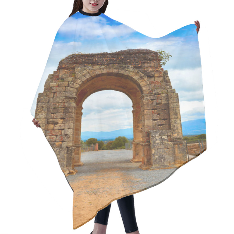 Personality  Arch Roman Of Caparra In Spain Extremadura Hair Cutting Cape