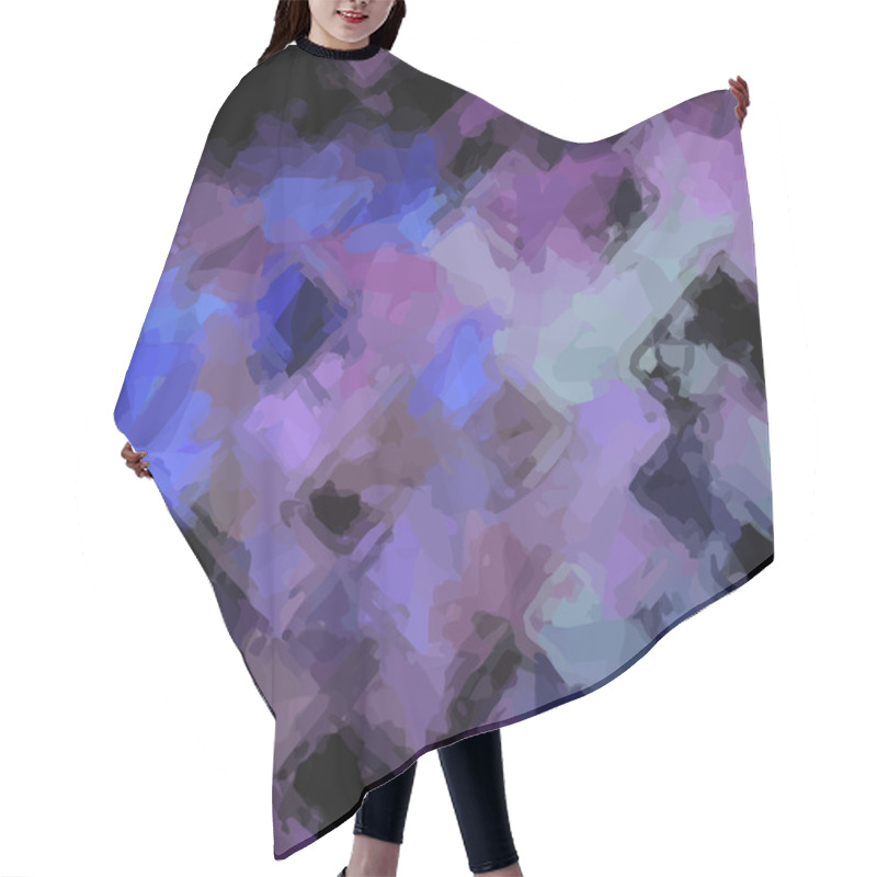 Personality  Watercolour Paper Wallpaper Hair Cutting Cape