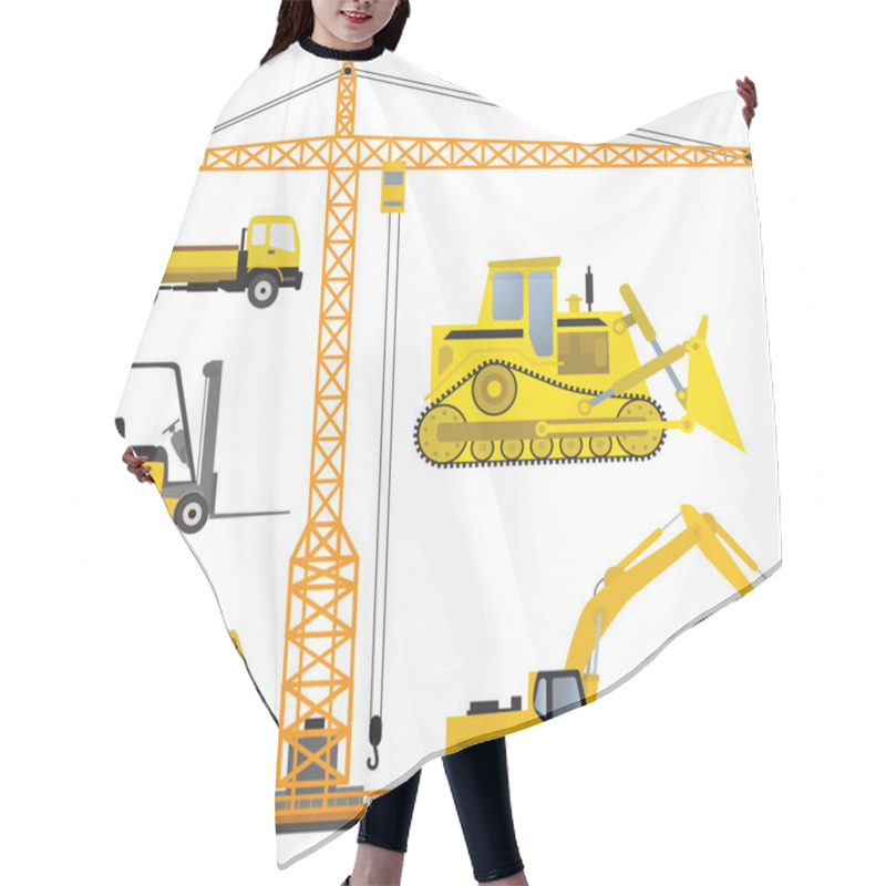 Personality  Vehicles Collection Hair Cutting Cape