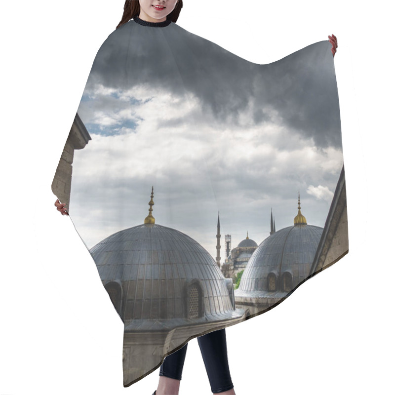 Personality  Suleymaniye Mosque Hair Cutting Cape