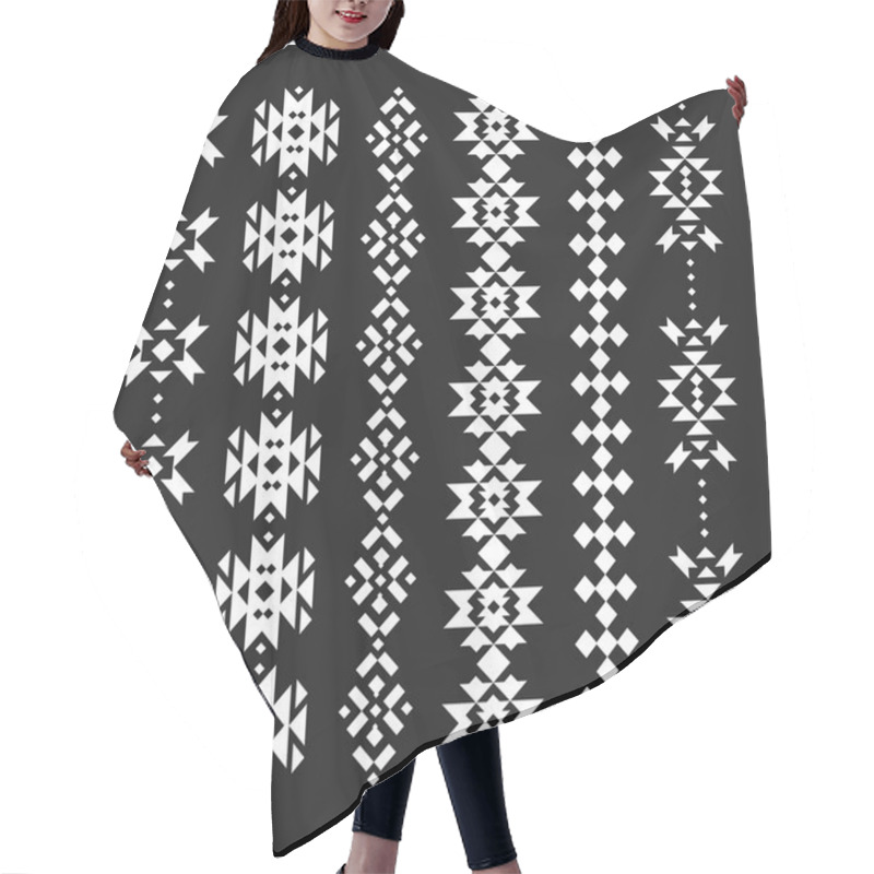 Personality  Vector Abstract Geometric Elements Hair Cutting Cape