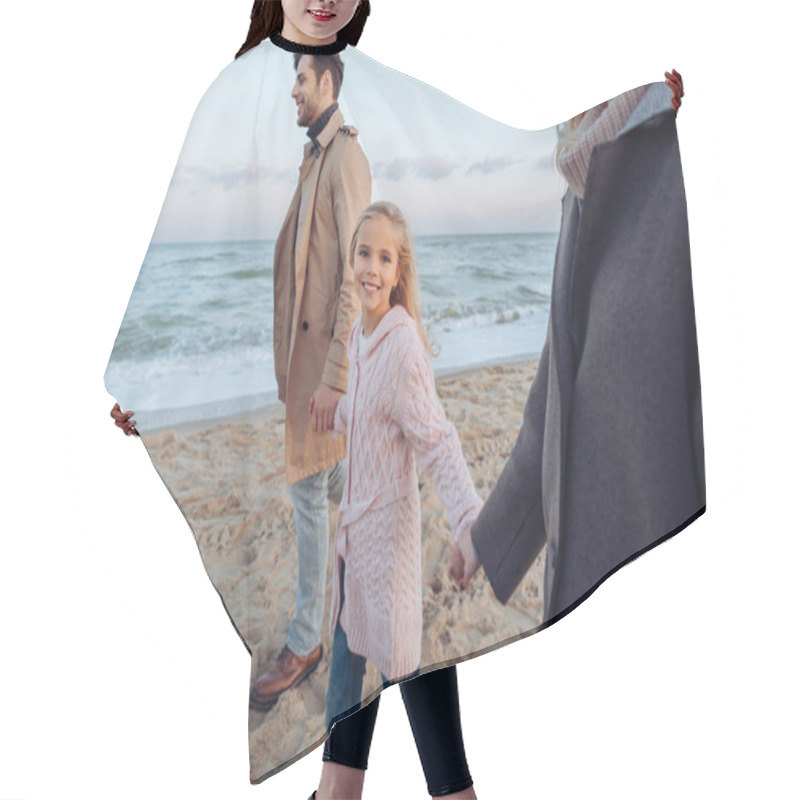 Personality  Daughter Hair Cutting Cape