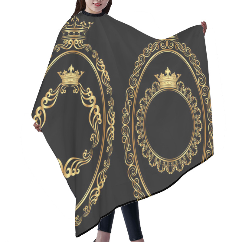 Personality  Borders Hair Cutting Cape