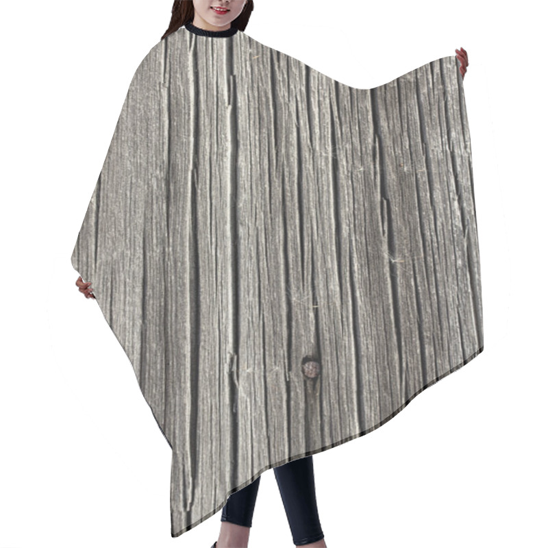 Personality  Old Grunge Wood Background Hair Cutting Cape