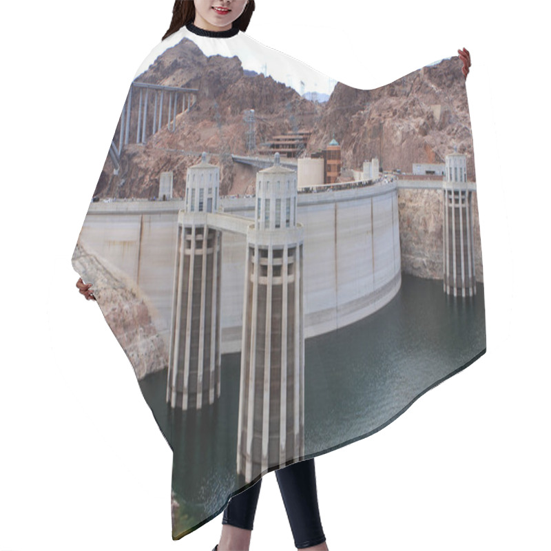 Personality  Hoover Dam, USA Hair Cutting Cape