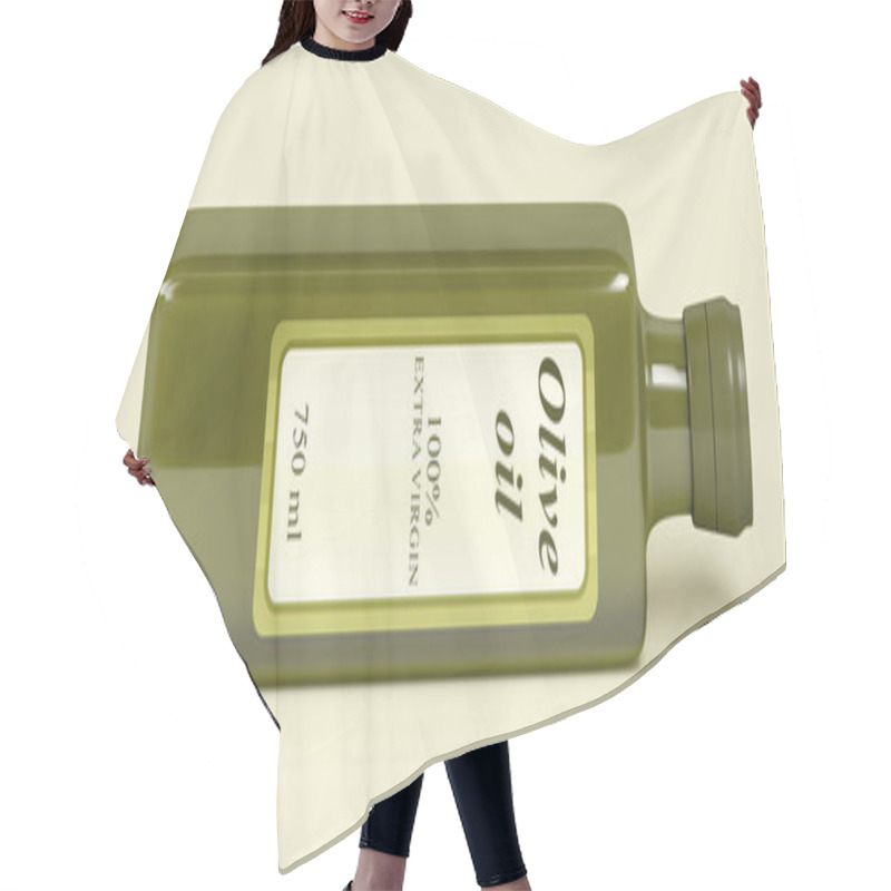 Personality  Olive Oil Bottle Hair Cutting Cape