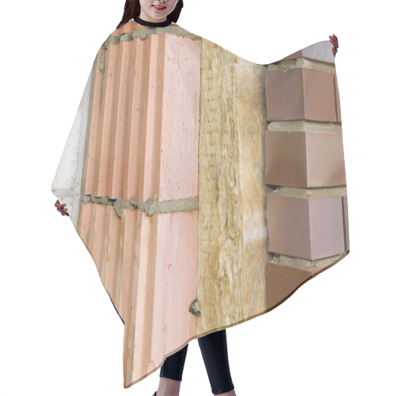 Personality  Thermal Insulation Of A House Wall Hair Cutting Cape