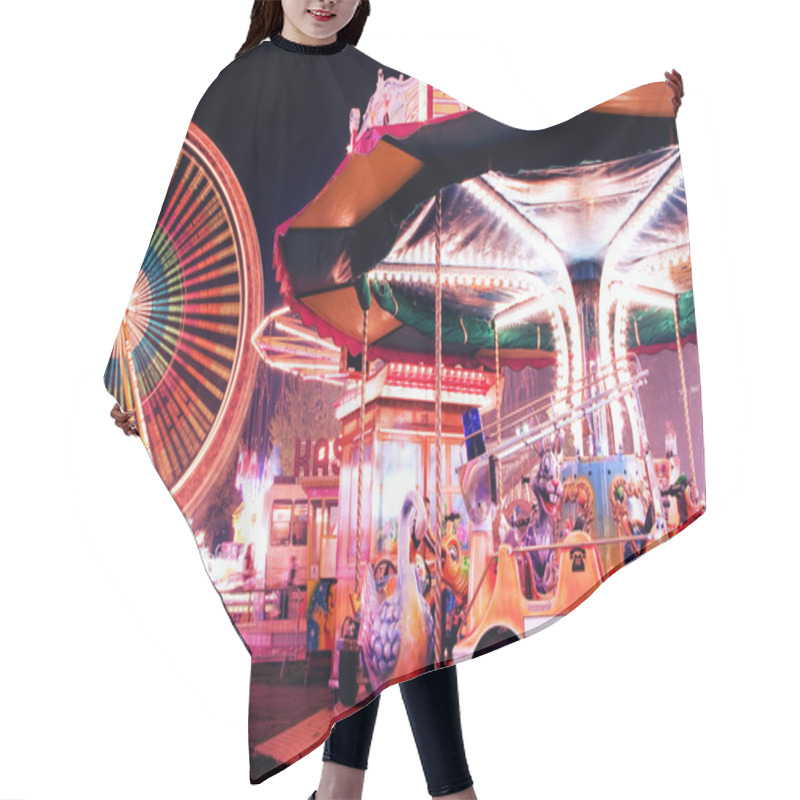 Personality  Amusement Park Hair Cutting Cape