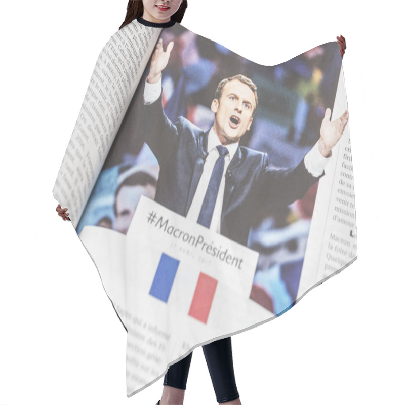 Personality  French Election 2017 Hair Cutting Cape