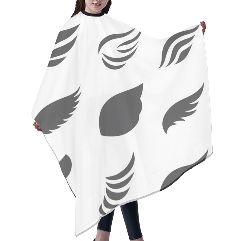 Personality  Wings Set Hair Cutting Cape