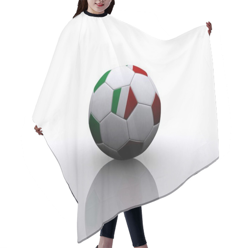 Personality  Italian Soccer Ball Hair Cutting Cape