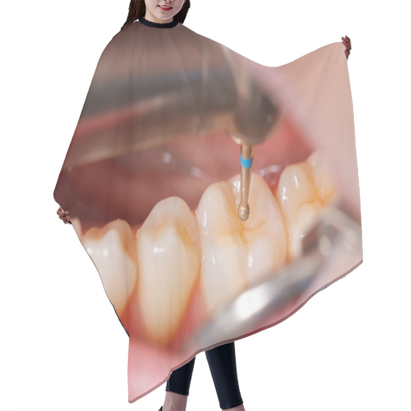 Personality  Dental Drilling Hair Cutting Cape