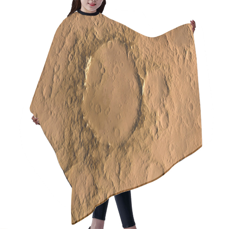 Personality  Mars Surface Hair Cutting Cape