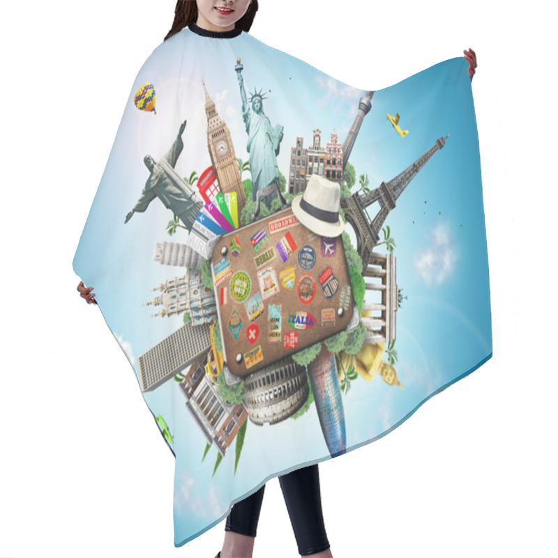 Personality  Travel World Hair Cutting Cape