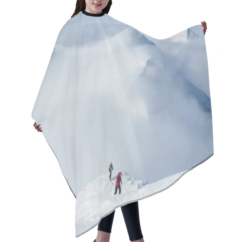 Personality  Scenic Mountains Hair Cutting Cape