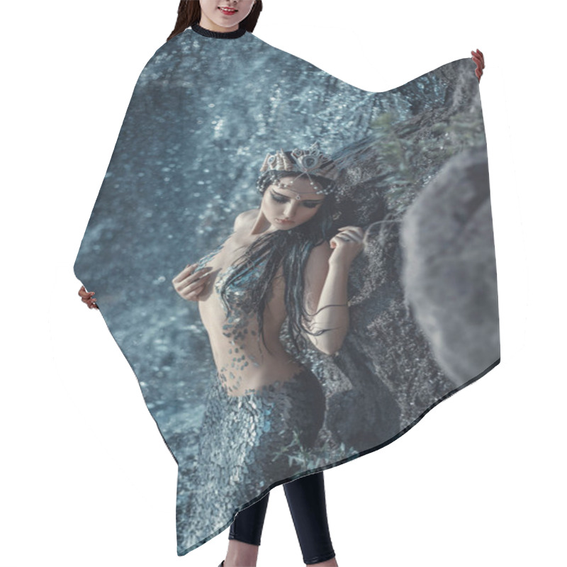 Personality  The Real Mermaid Hair Cutting Cape