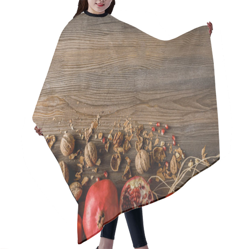 Personality  Pomegranates, Apples And Walnuts Hair Cutting Cape