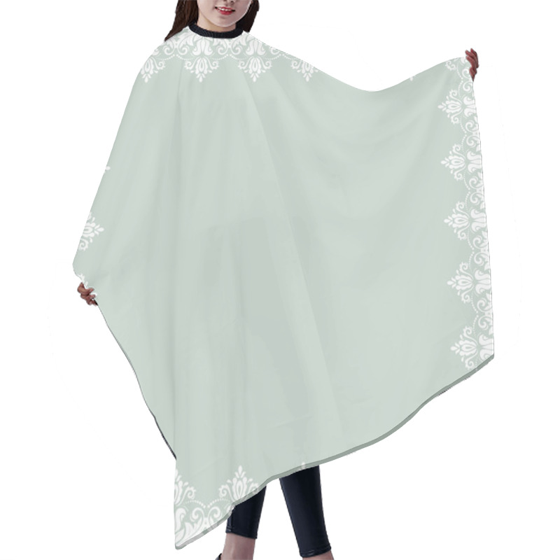 Personality  Floral  Pattern. Abstract Background Hair Cutting Cape