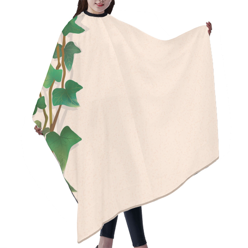 Personality  Texture With Ivy Hair Cutting Cape