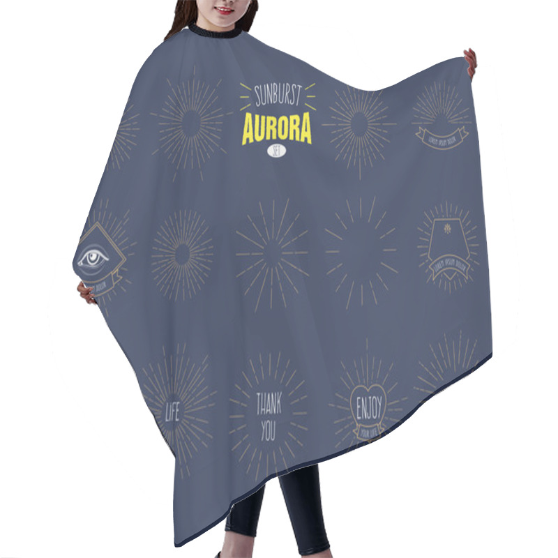 Personality  'Sunburst Aurora' Set  Hair Cutting Cape