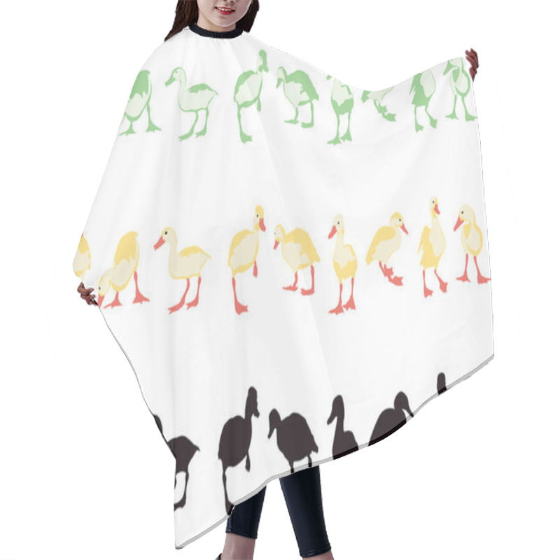 Personality  Ducklings Hair Cutting Cape