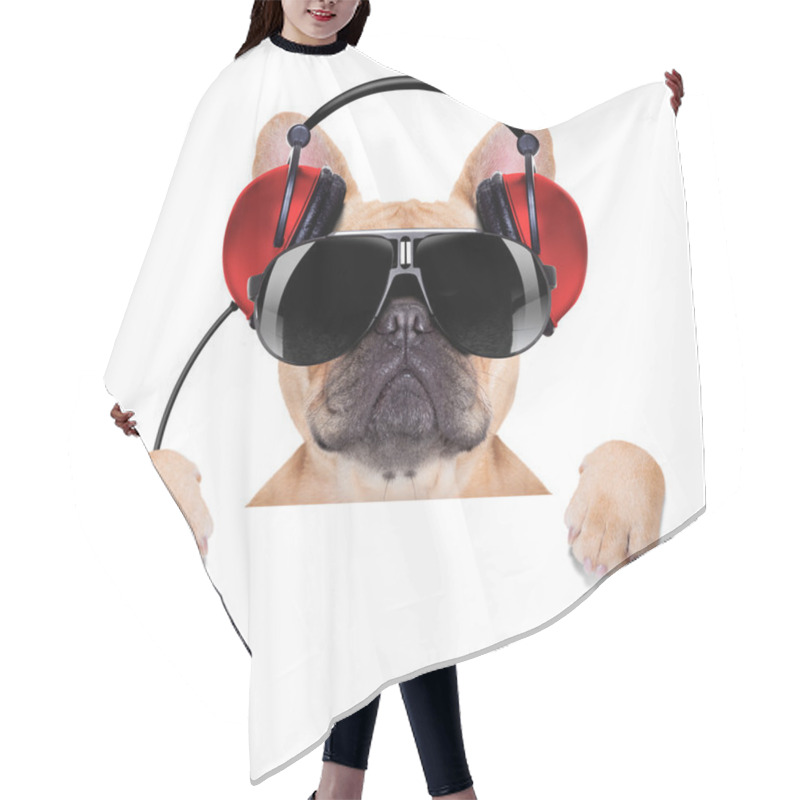 Personality  Dj Disco Dog Hair Cutting Cape