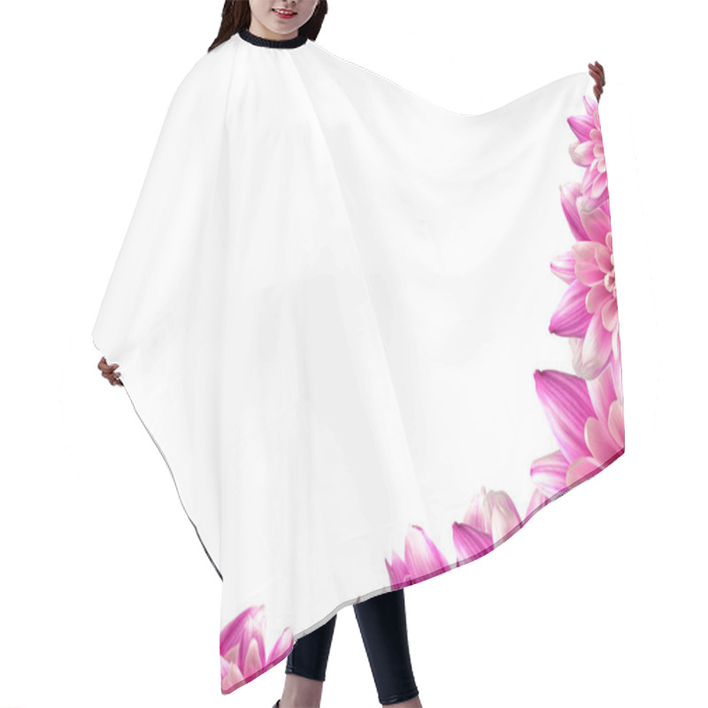 Personality  Beautiful Flowers, Floral Concept Background Hair Cutting Cape