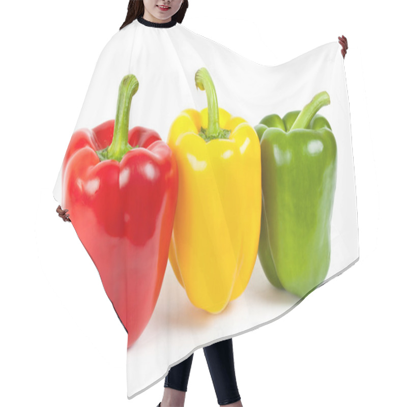 Personality   Sweet Bell Peppers  Hair Cutting Cape