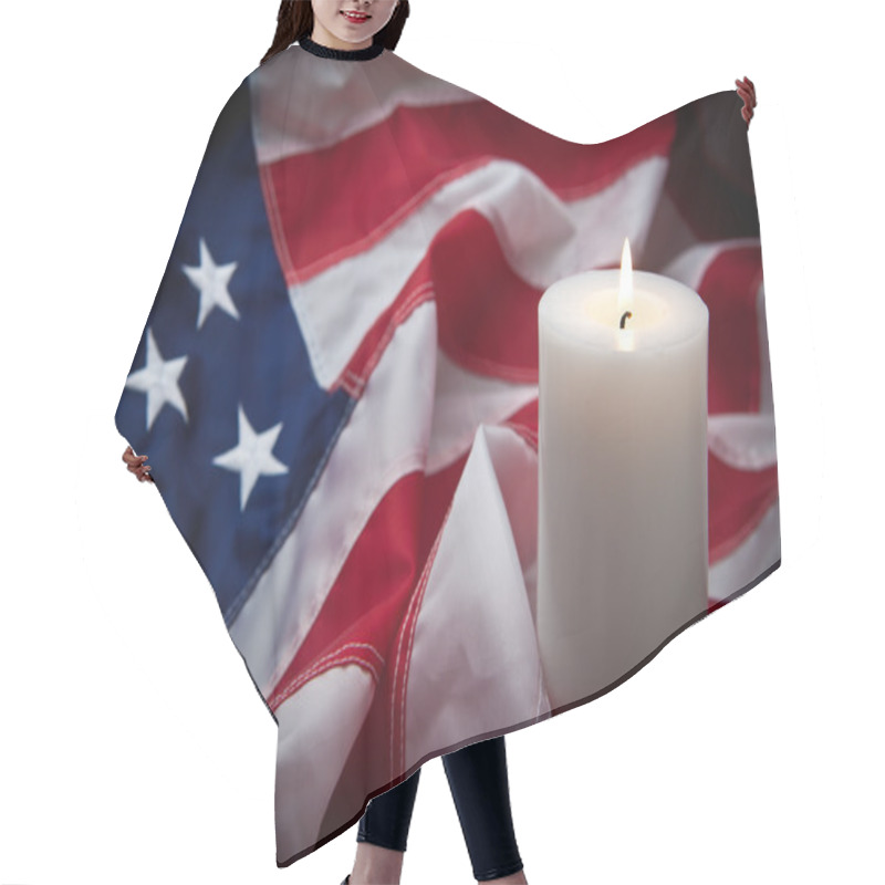 Personality  Candle Vigil Hair Cutting Cape