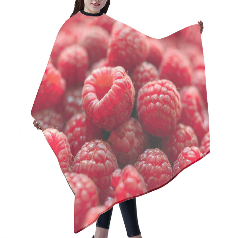 Personality  Raspberry With Leaves Hair Cutting Cape