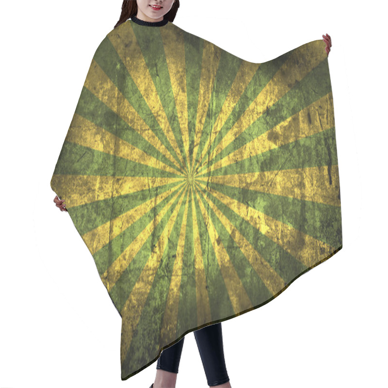 Personality  Sunbeam On Grunge Background Hair Cutting Cape