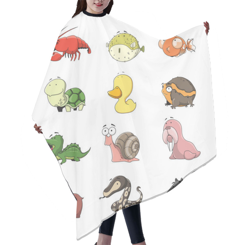 Personality  Animal Set 1 Hair Cutting Cape