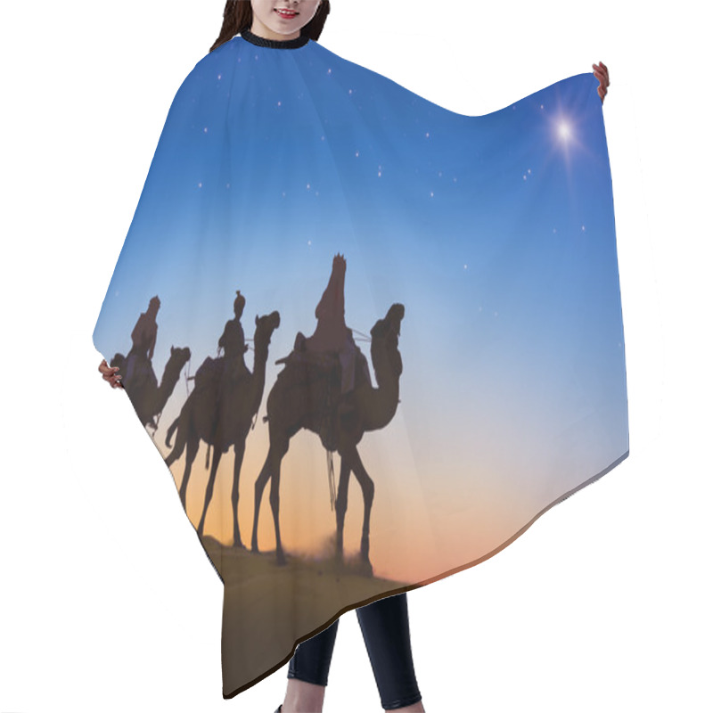 Personality  Three Wise Men Hair Cutting Cape