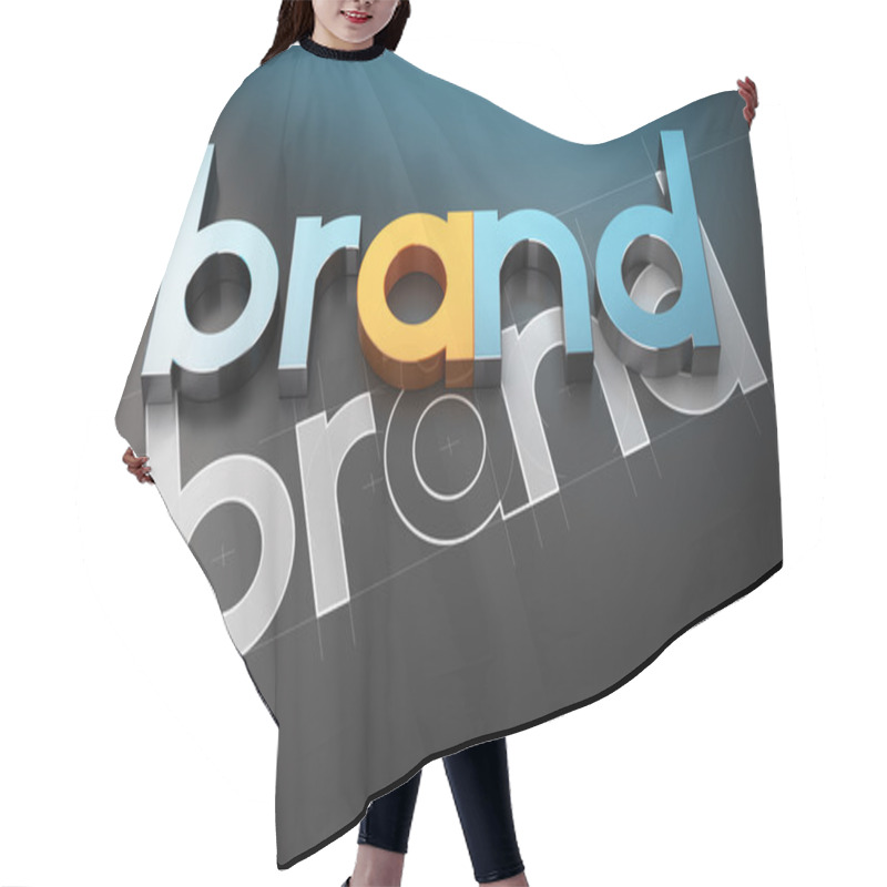 Personality  Product Naming - Brand Name Concept Hair Cutting Cape