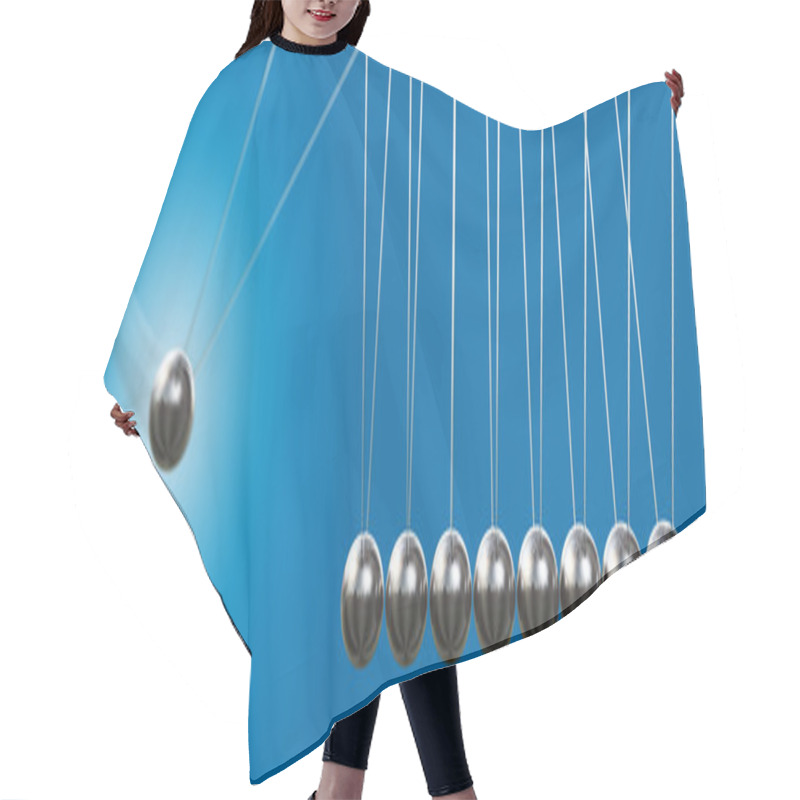 Personality  Pendulum Motion Hair Cutting Cape