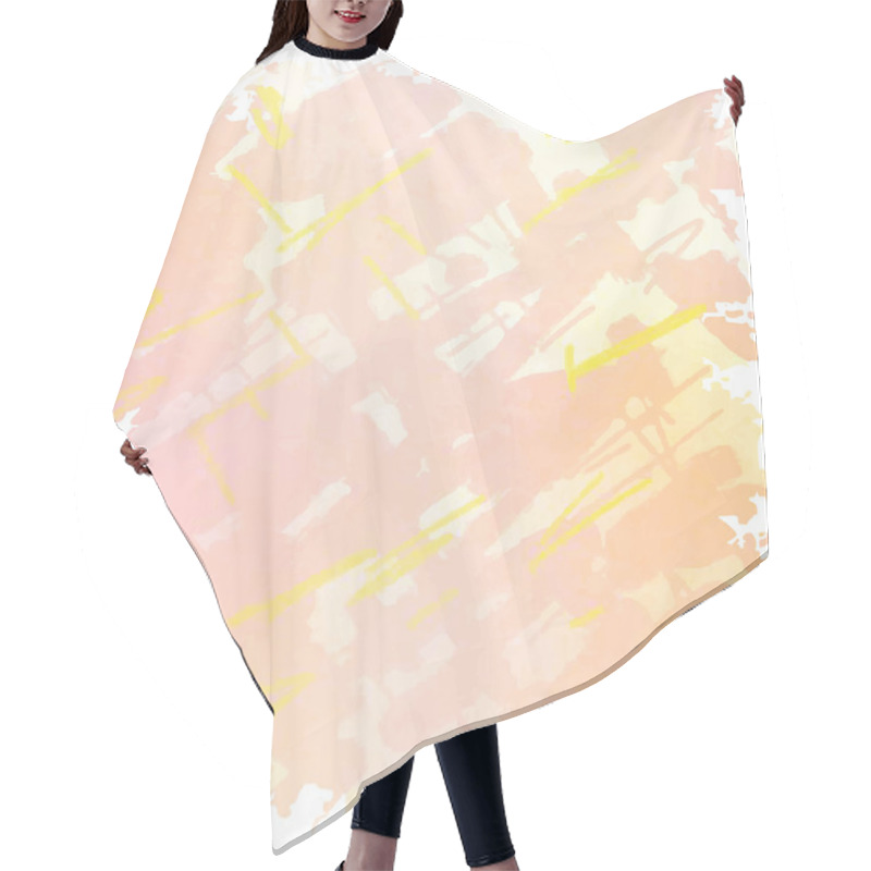 Personality  Pastel Abstract Pattern Hair Cutting Cape