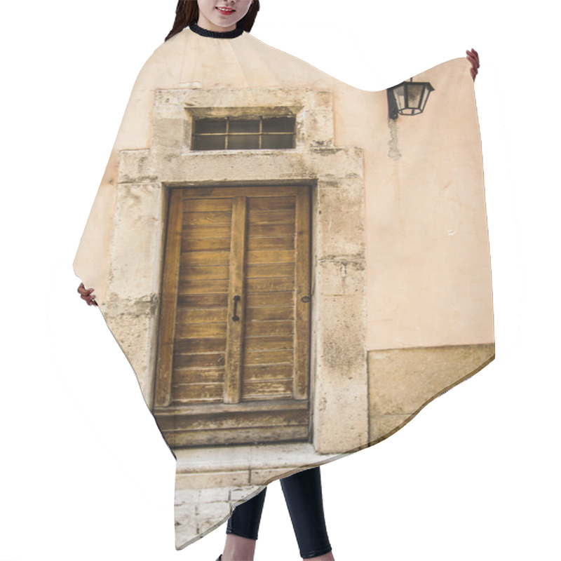 Personality  Italian Door Hair Cutting Cape