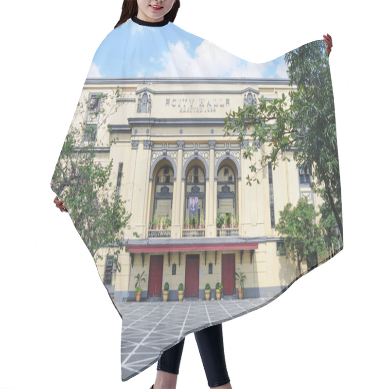 Personality  Manila City Hall Hair Cutting Cape