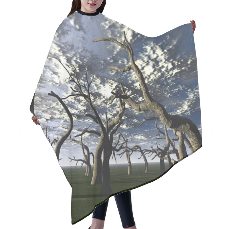 Personality  Dead Forest Hair Cutting Cape