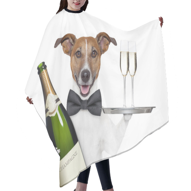 Personality  Dog Toasting Hair Cutting Cape