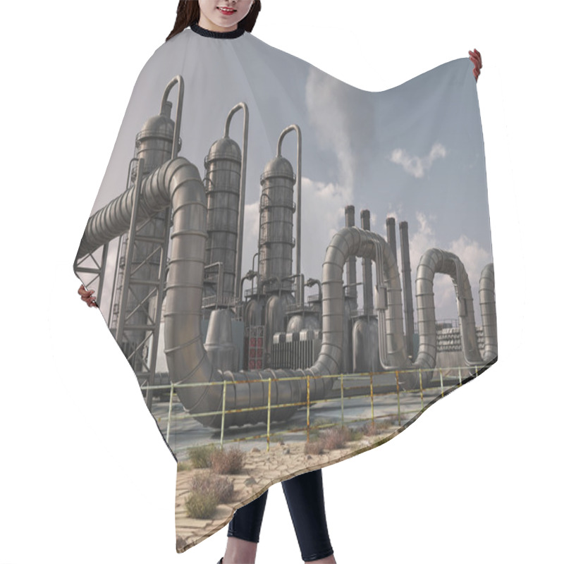 Personality  Chemical Plant Hair Cutting Cape