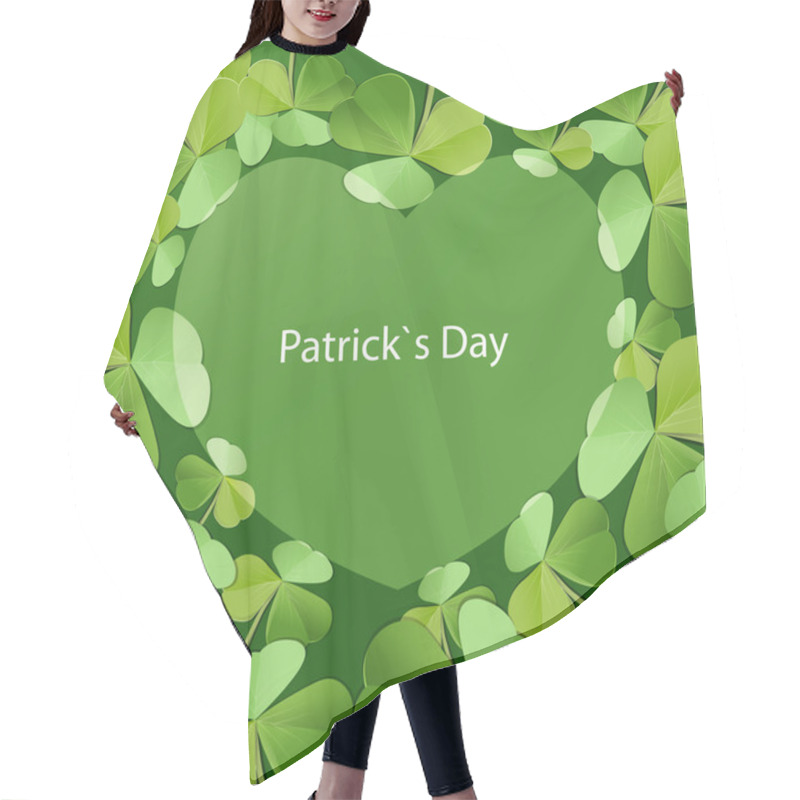 Personality  St. Patrick's Greeting Card Hair Cutting Cape