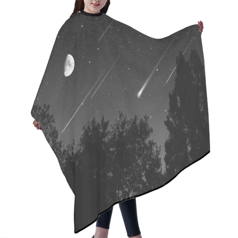 Personality  Meteoric Shower Hair Cutting Cape