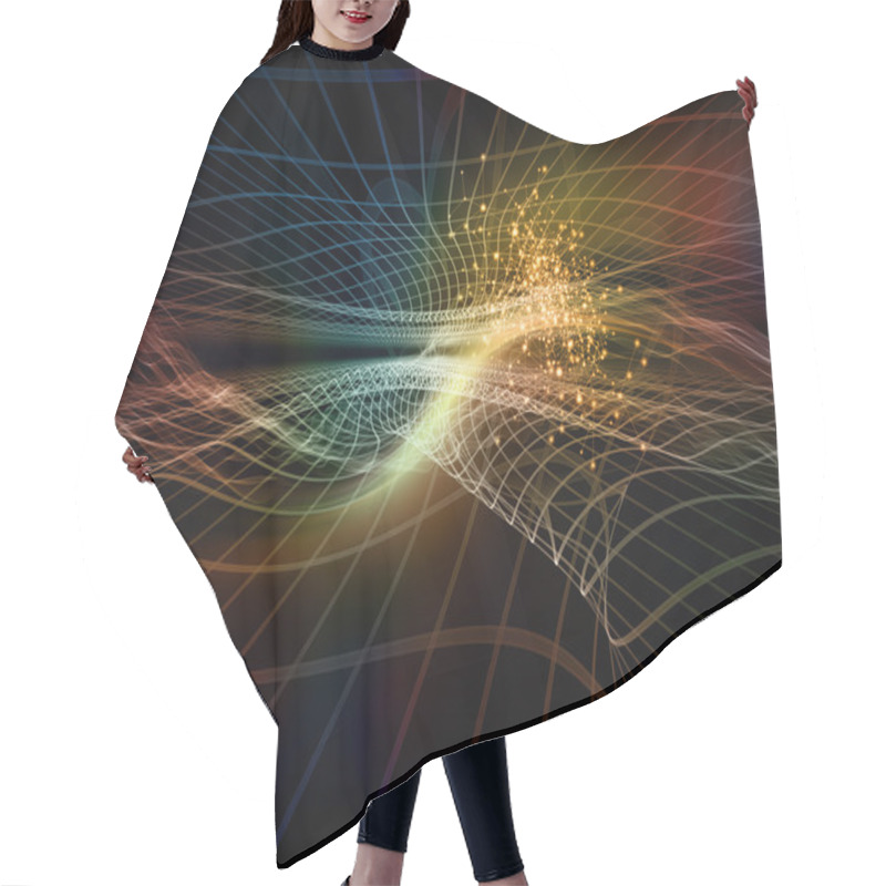 Personality  Virtual Fractal Realms Hair Cutting Cape