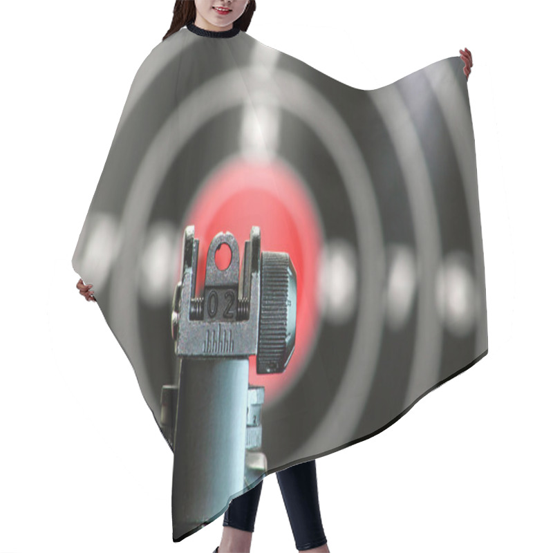 Personality  Aim To The Target Hair Cutting Cape