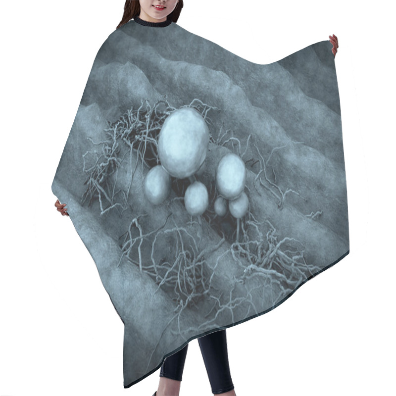 Personality  Fungus Hair Cutting Cape